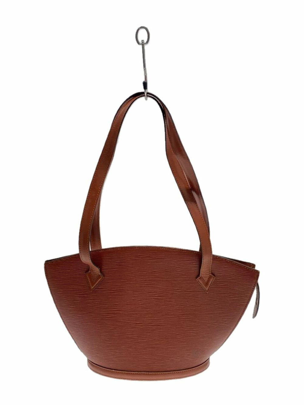 LOUIS VUITTON Saint Jacques Epi Leather Bag Brown